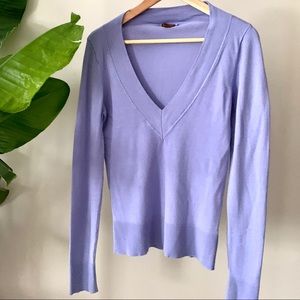 Danier- Fitted V Neck Sweater